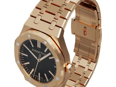 Audemars Piguet Royal Oak selfwinding gold 41mm 3D model