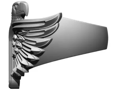 Eagle Ring Rider  3D print model