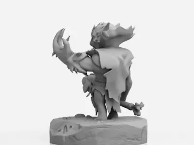Lion Chibi - DOTA 2 - 3D Print Collection 3D print model
