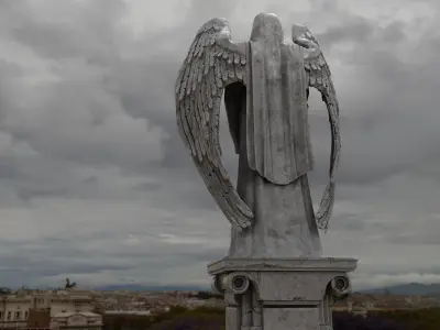 Guardian Angel Low-poly 3D model