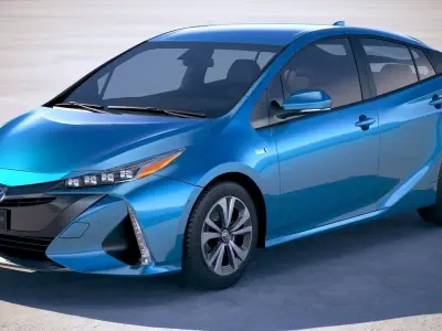 Toyota Prius Prime 2018 3D model
