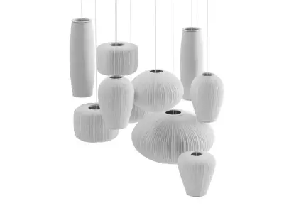 Carina Cluster Pendant Lights 3D model