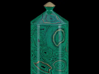 Fornasetti Candles Set Low-poly 3D model