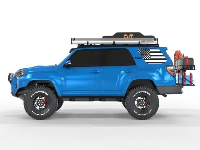 Toyota 4Runner 2020 SR5 Viper Accessories Edition 3D model