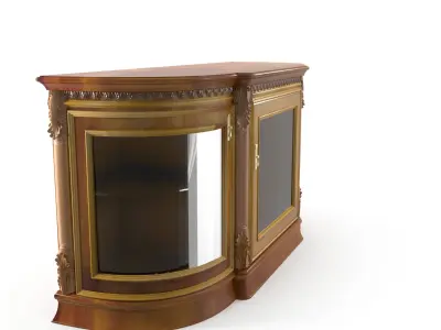 Cabinet for dishes model 3D model