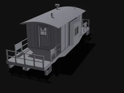 Transfer Caboose 3dprint  3D print model