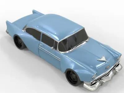 Chevrolet Bel Air 1957 Modified 3D model
