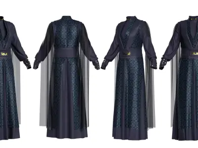 Emperors clothes 3D model