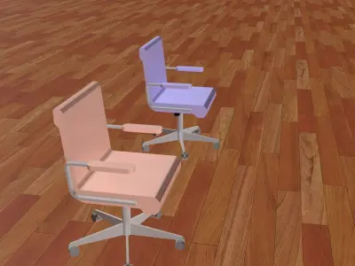 Swivel Chair Design 3D model
