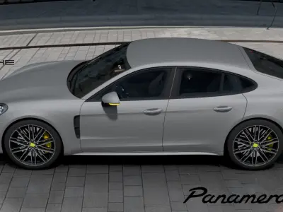 Porsche Panamera 4S Low-poly 3D model