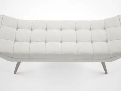 Jonathan Adler Whitaker bench 3D model
