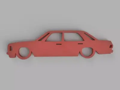 Mercedes-Benz w123 3D print model