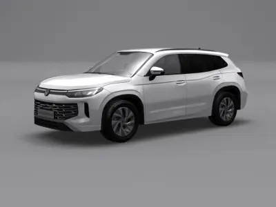 Volkswagen Tayron 2025 3D model