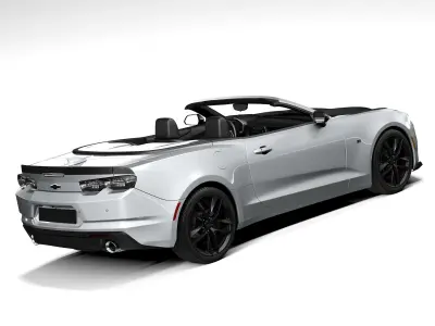 Chevrolet Camaro Convertible RS 1LE 2019 3D model