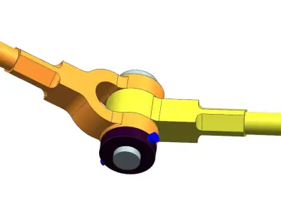 Knuckel joint assembly 3D print model