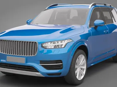 Generic SUV 01 3D model
