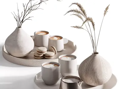 Decorative set06 3D model