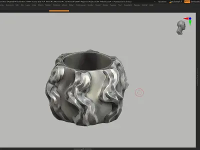 vase 3d print 804  3D print model