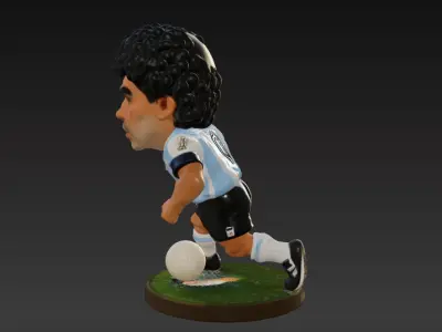 Maradona Mini Fut Series 3D print model