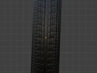 High-Quality Tire Model 3D model