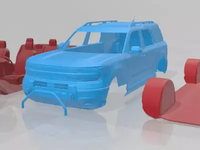Bronco Sport 2025 - Separate Parts for 3D Printing 3D print model