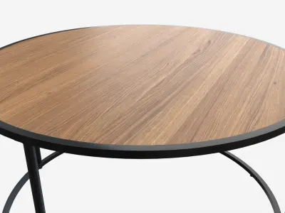 Coffee table Seaford round 3D model