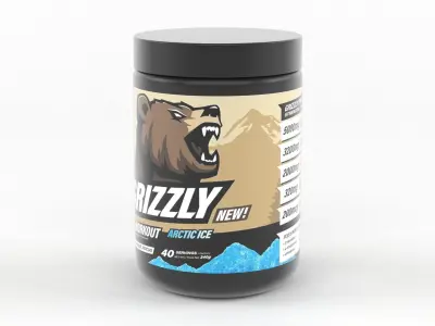 Protein Powder 3D model 121