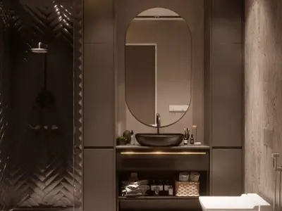 Bathroom interior 3D model