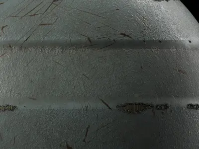Metal Materials 61- Metal panels By Painting Sbsar Pbr Seamless Texture