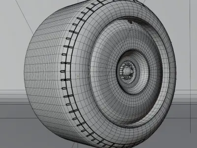 F1 2022 Tire 3D model