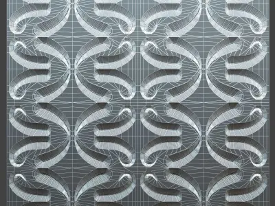 Lithos Design Luxury 3d Wall Tiles 3D model