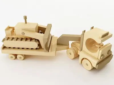 Toy Truck 3D model