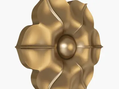 Rosette for cnc 3D print model