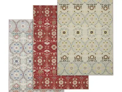 Rug Set 2371 3D model