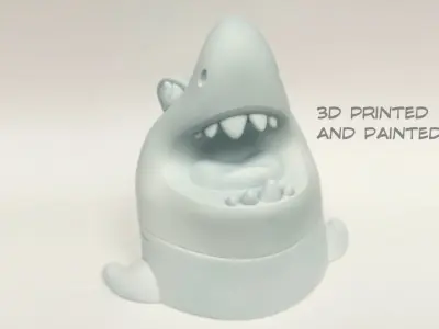 Shark box 3D print model