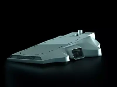 Micro Delorean Pedestal for micromags 3D print model