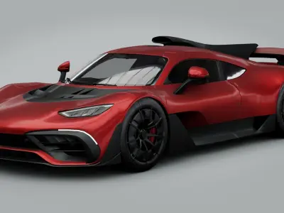 Mercedes-AMG Project ONE 3D model