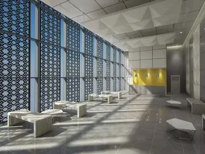 Lobby Interior 3D model
