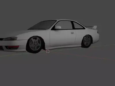 1993 Nissan S14 3D model