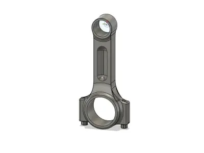 Connecting rod and piston  3D print model