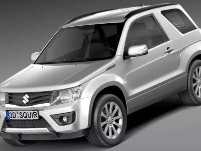 Suzuki Grand Vitara 3-door 2013 3D model