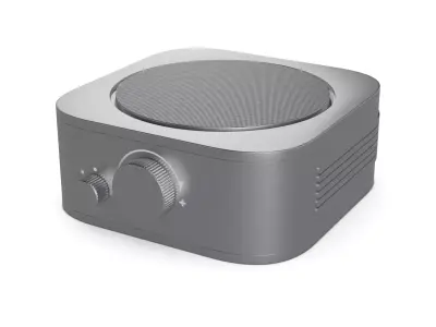 FM modulator Low-poly 3D model