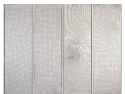 Decorative Rock Wall Panel 5 3D model