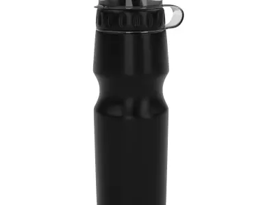 Bike Water Bottle 3D Low-poly 3D model