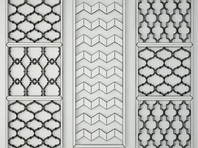 Wall Decor Set 3D model