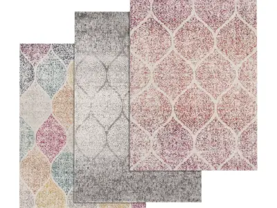Rug Set 2090 3D model