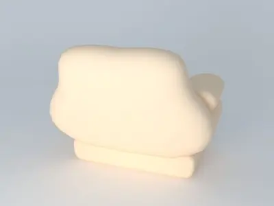 Comfortable chair Free 3D model