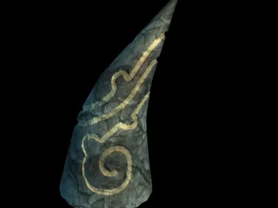 Stone Town Magic Cave - Mantra Stone 3D model