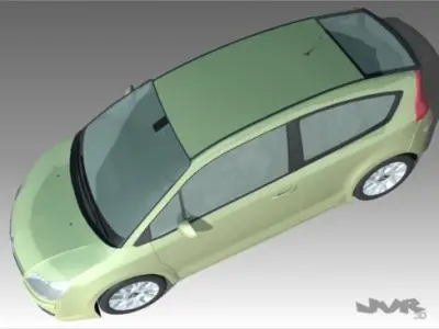 Citroen C4 3D model