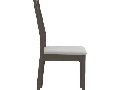 Ekedalen Chair Dark Brown 3D model